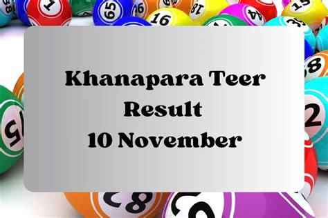 Khanapara Teer Result Today (10.